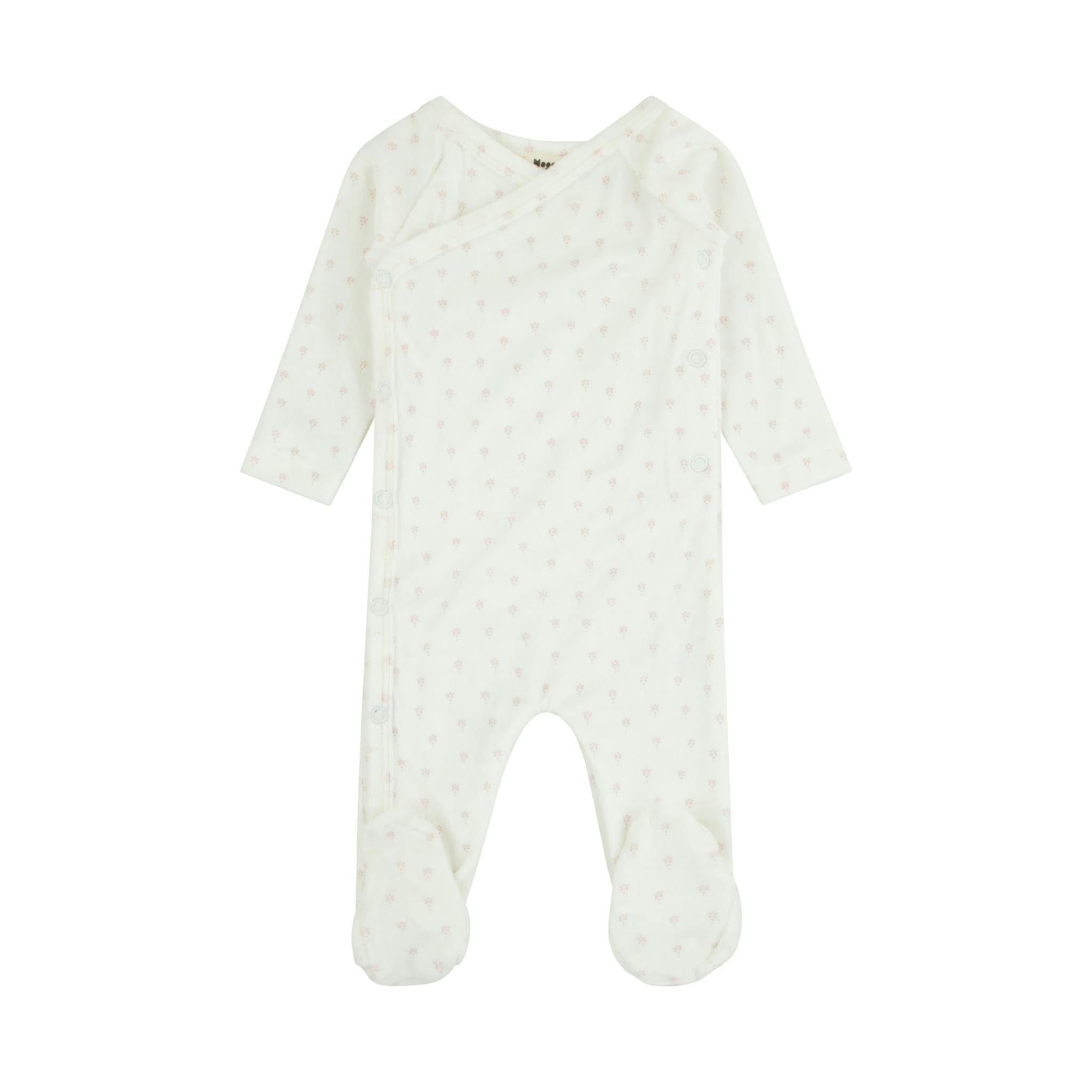 Velour Printed Footie