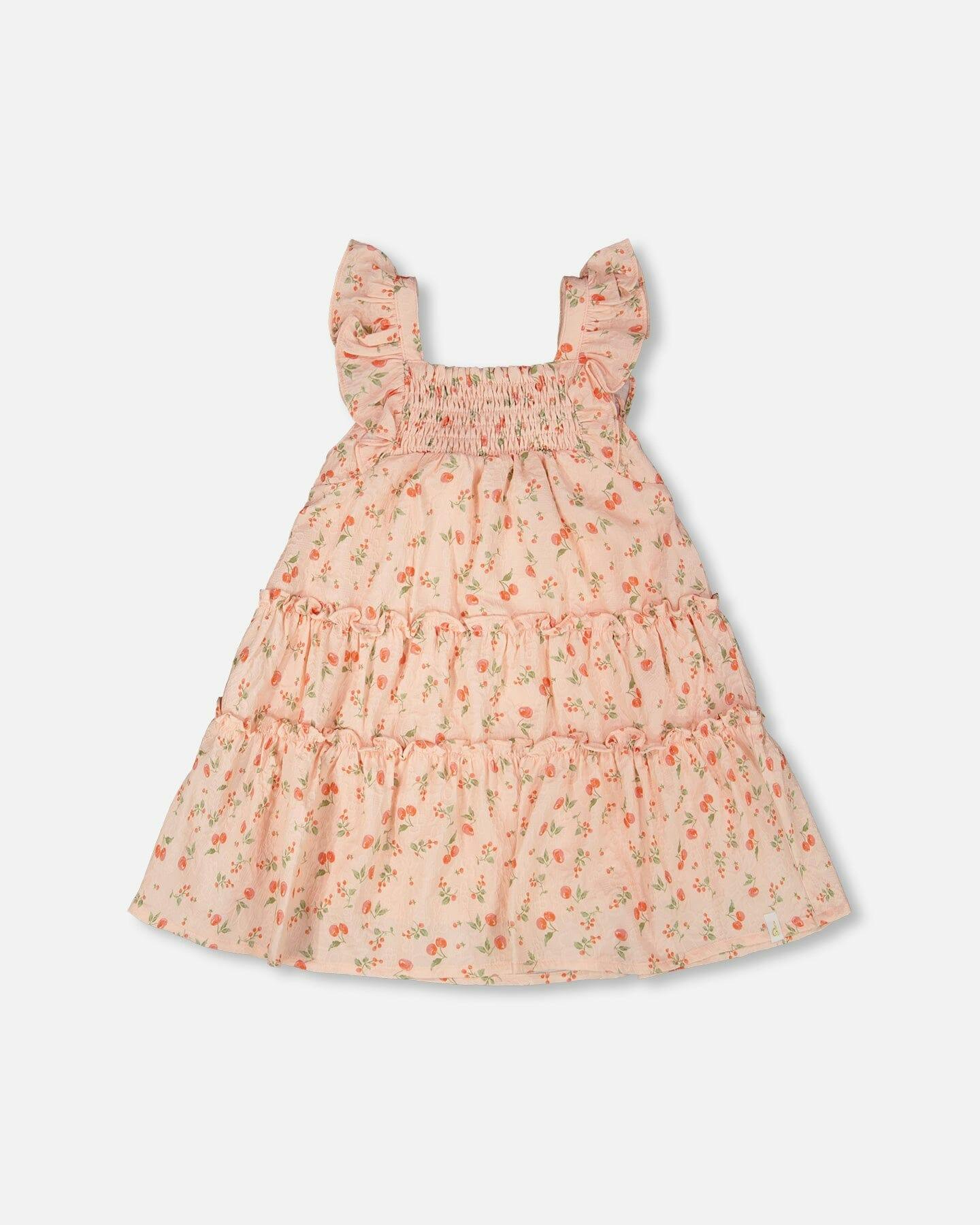 Multi-Tiered Dress With Smocking