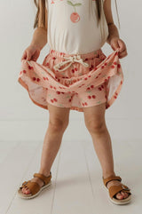 Girl's Skort in Llamas