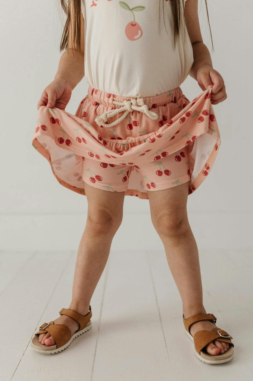 Girl's Skort in Llamas
