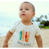 graphic bodysuit | make waves