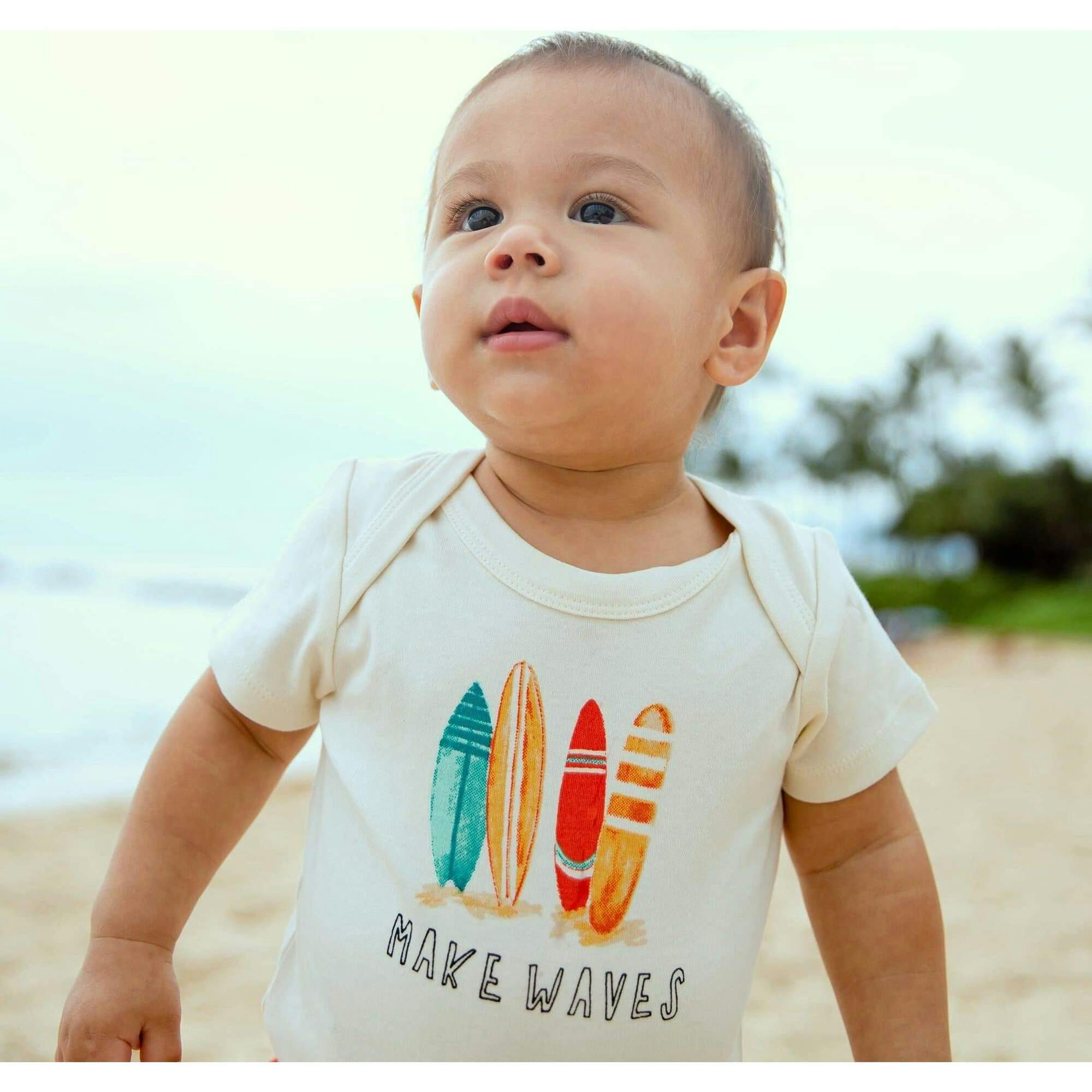 graphic bodysuit | make waves