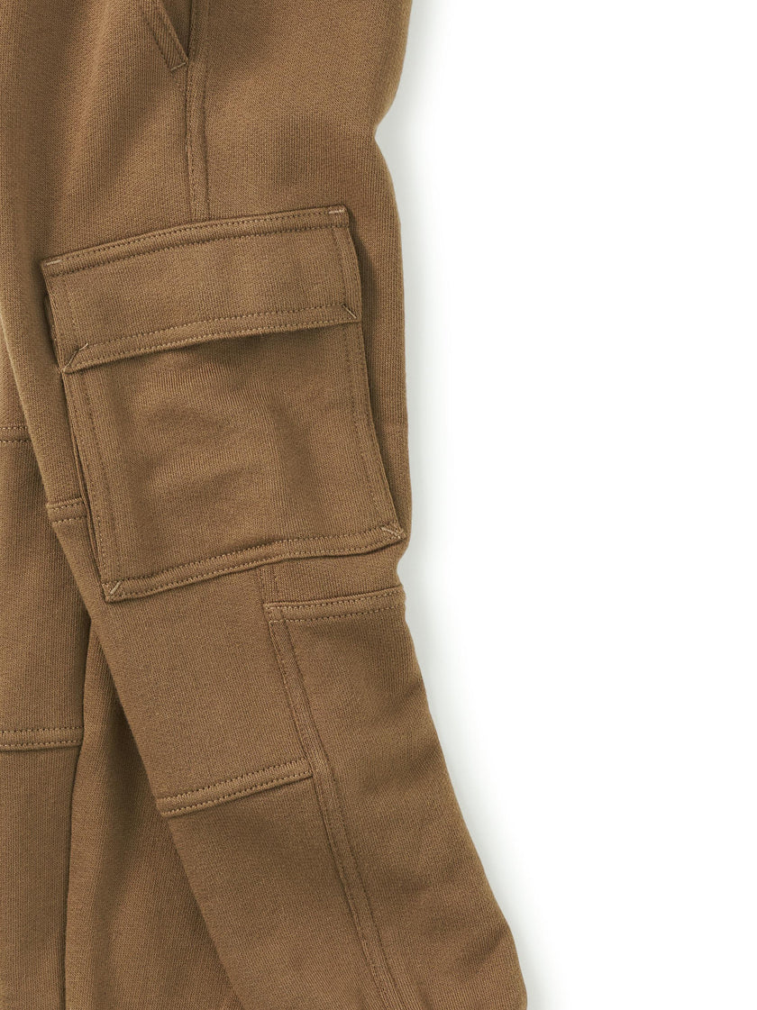 Cargo Pocket Joggers, Mushroom