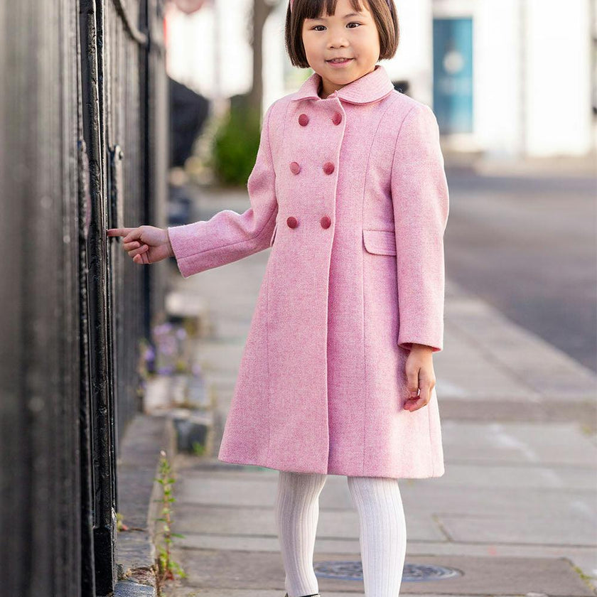 Classic Coat in Pale Pink