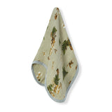 Forest Party Contour Four Layer Burp Cloth