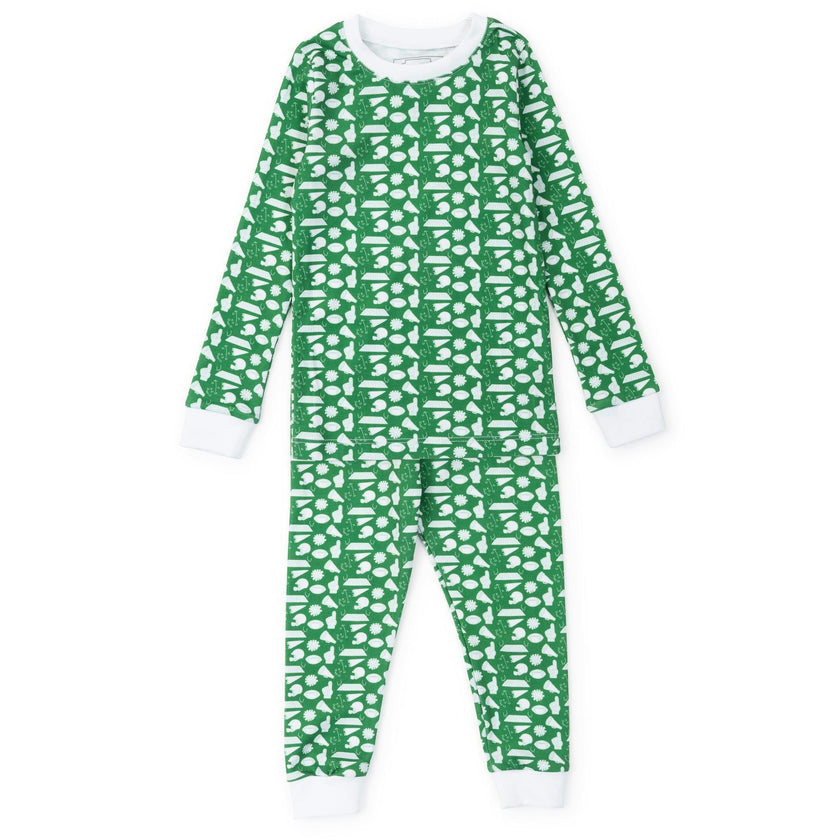 Grayson Pajama Pant Set - Pep Rally Green
