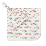 Organic Swaddle Blanket & Hat Set