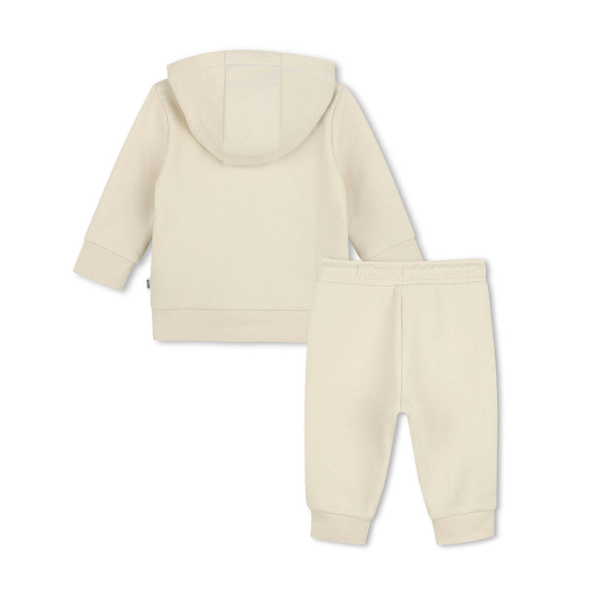 Beige Tracksuit Set