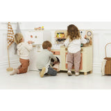 Rattan Family Size Wooden Play Kitchen