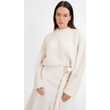 Women's Sutton Sweater, Cream