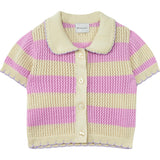 Mipounet SS26 Vita, Cardigan Ecru Pink