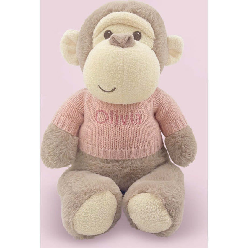 Personalized Morris Soft Toy With Snuggle Wrap