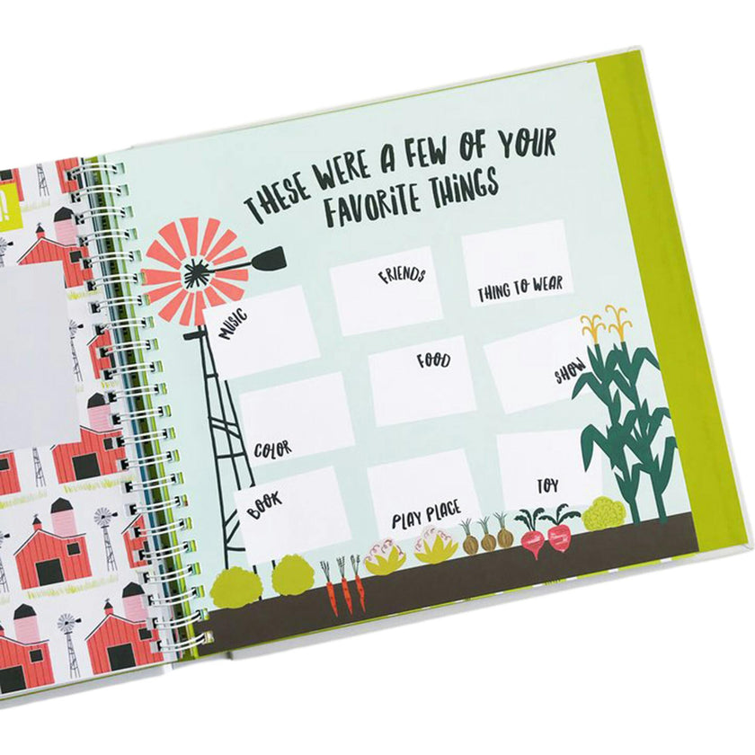 The Little Years Toddler Memory Book - BOY