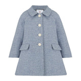 Islington Coat - London Couture - Porcelain Blue