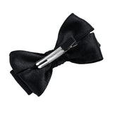 Multicolor Classic Satin Bow Hair Clip Set
