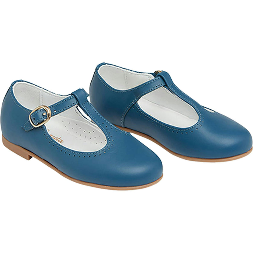 Leather Girl T-Bar Shoes