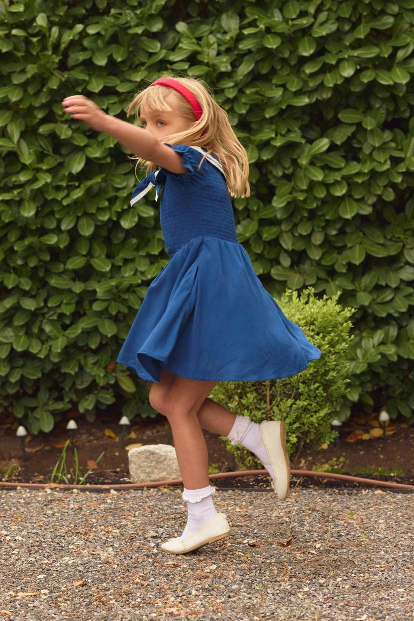 Mini Alice Dress in Navy