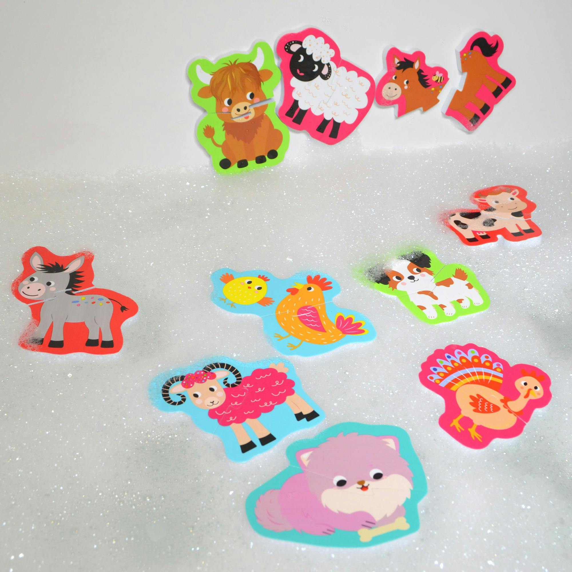 Bath Time: Puzzles - Barnyard Bash