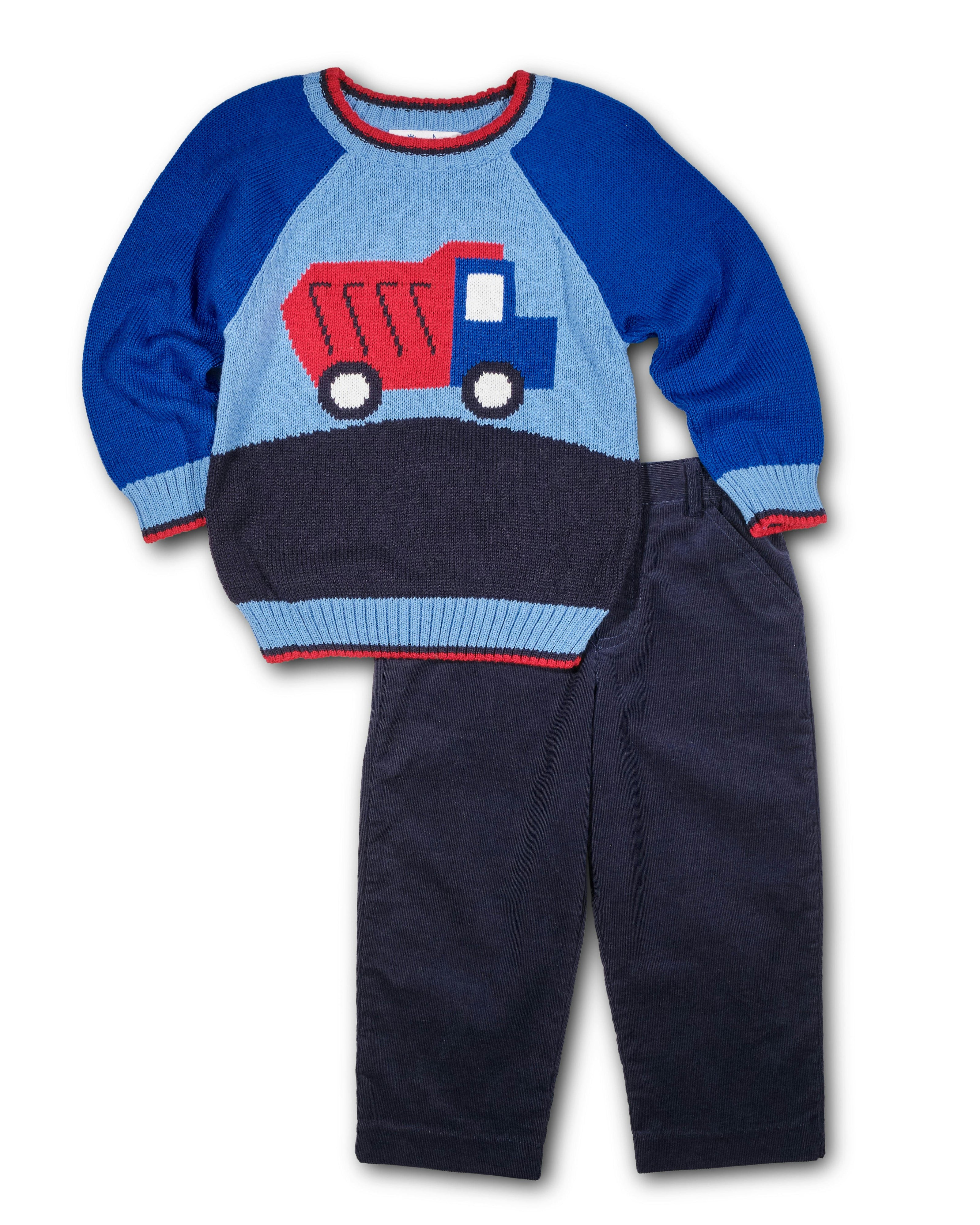 Sweater With Dump Truck