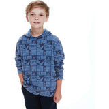 SpongeBob SquarePants™ x Andy & Evan® | Kids  Stone-Washed Waffle Hooded Tee with Friends Label