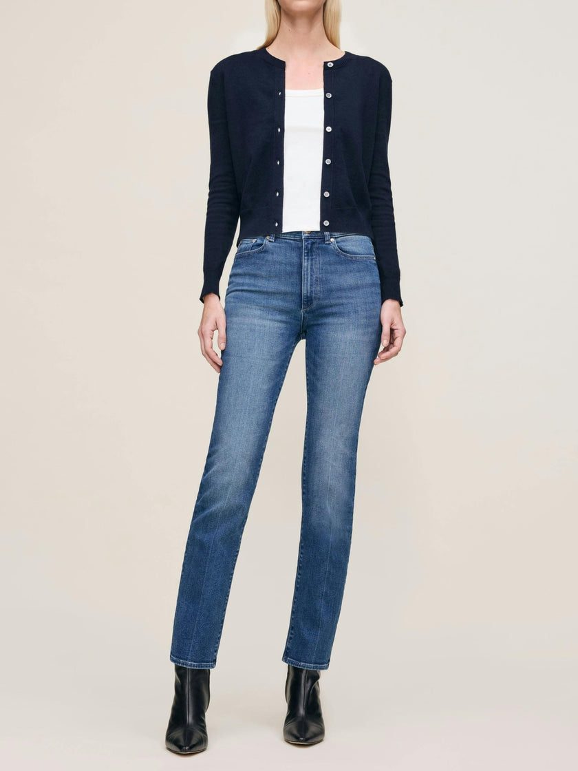 Halle Straight High Rise Instasculpt™ 29" Jeans Oceanside