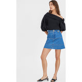 Women's Short Hudie Skirt, Blue