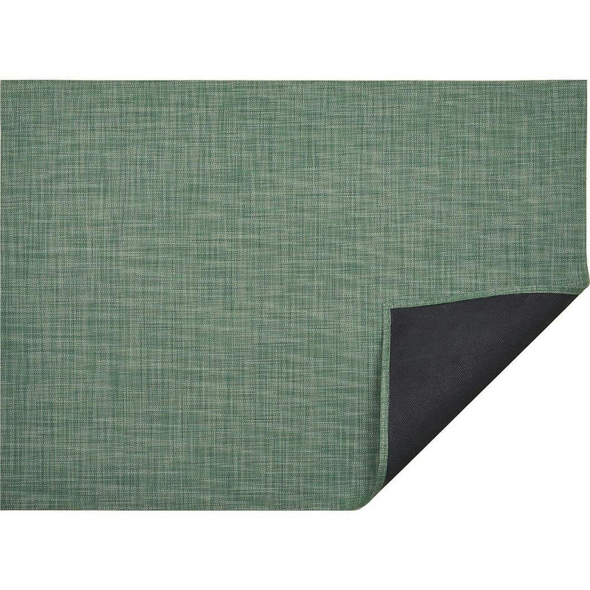 Mini Basketweave Woven Floormat, Ivy