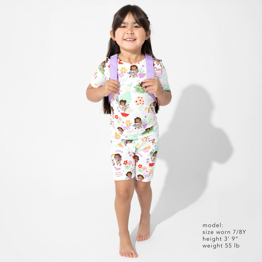 Dora: Tropical Dreams Bamboo Kids Pajama Short Set