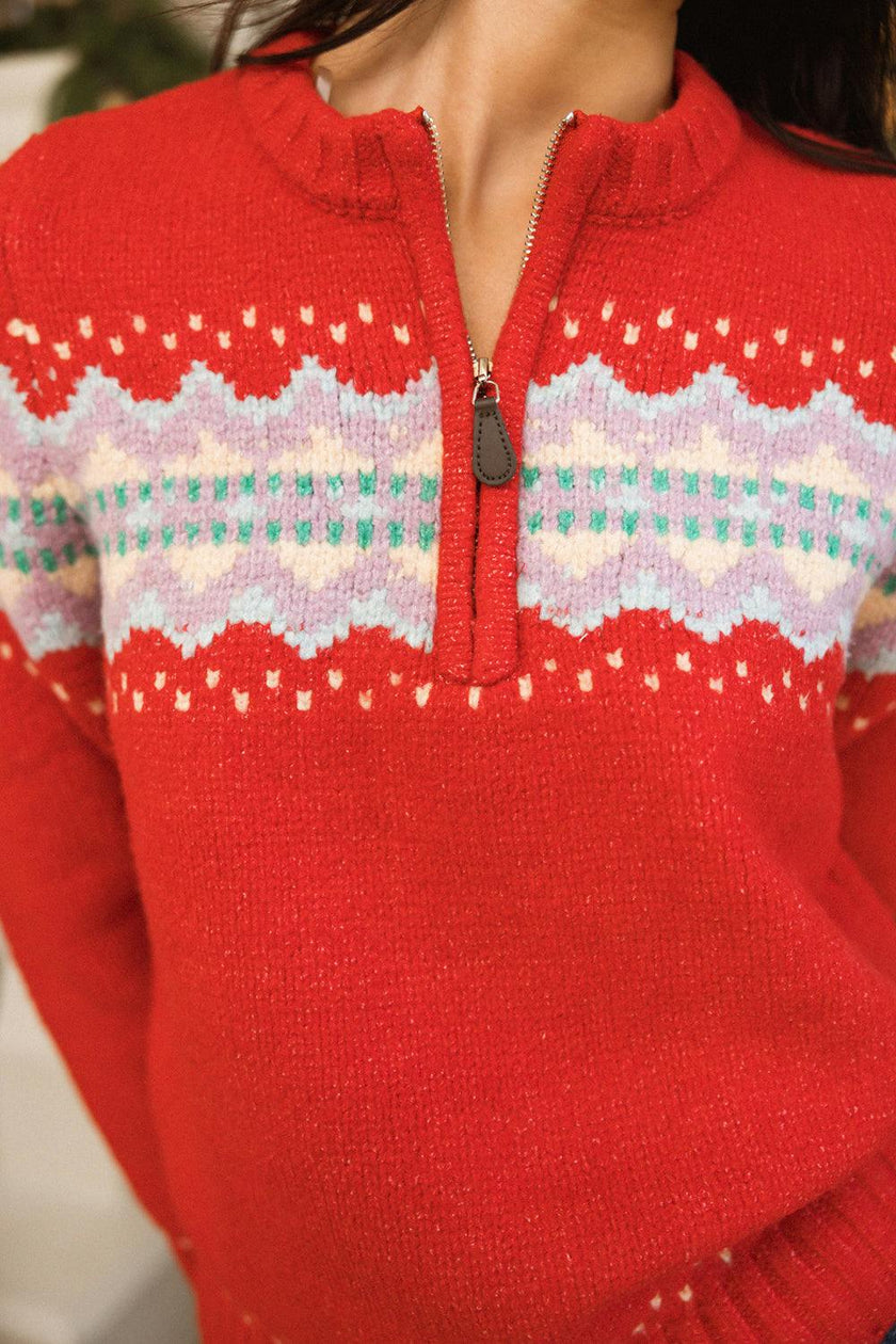 Kent Sweater in Red