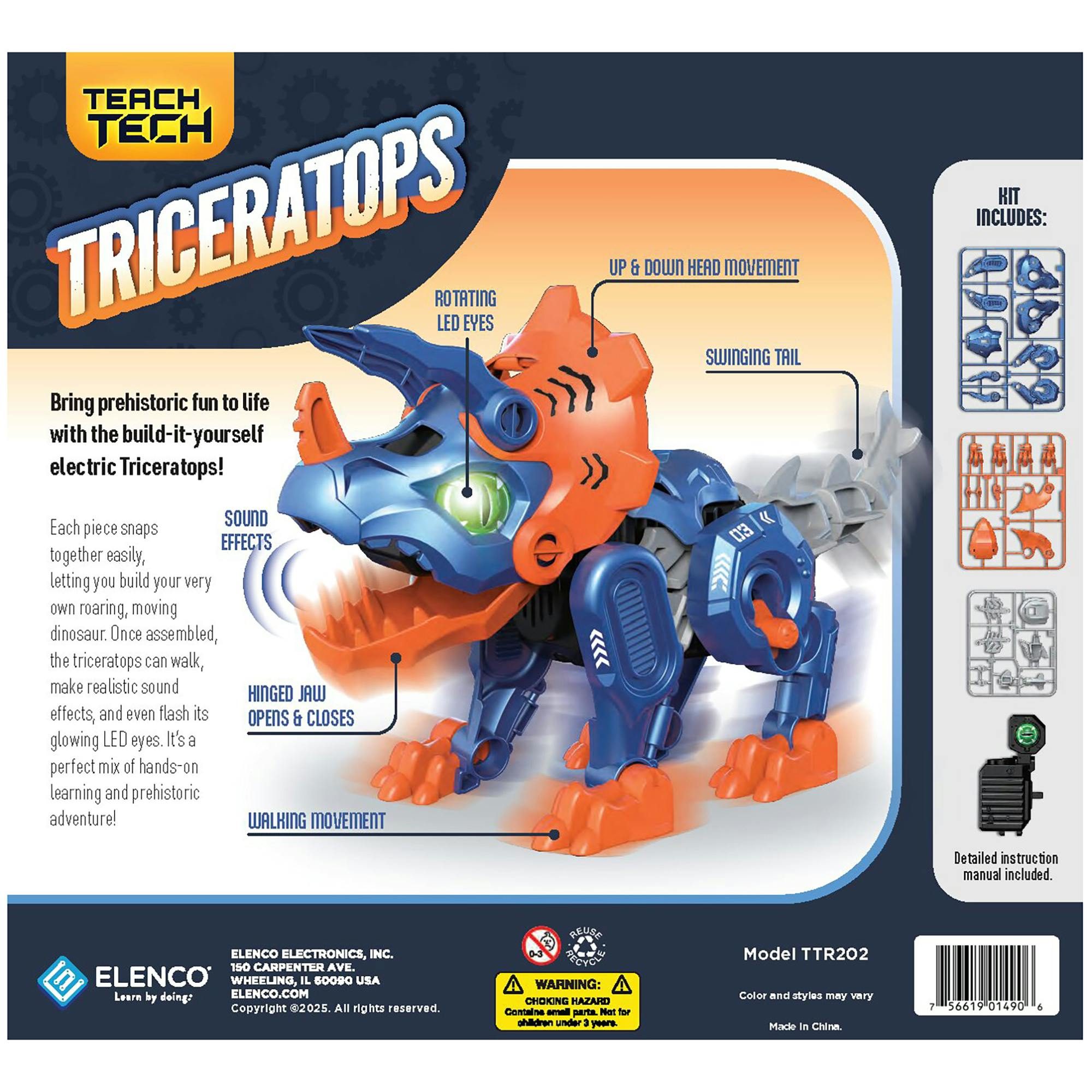 Teach Tech: Triceratops Robot