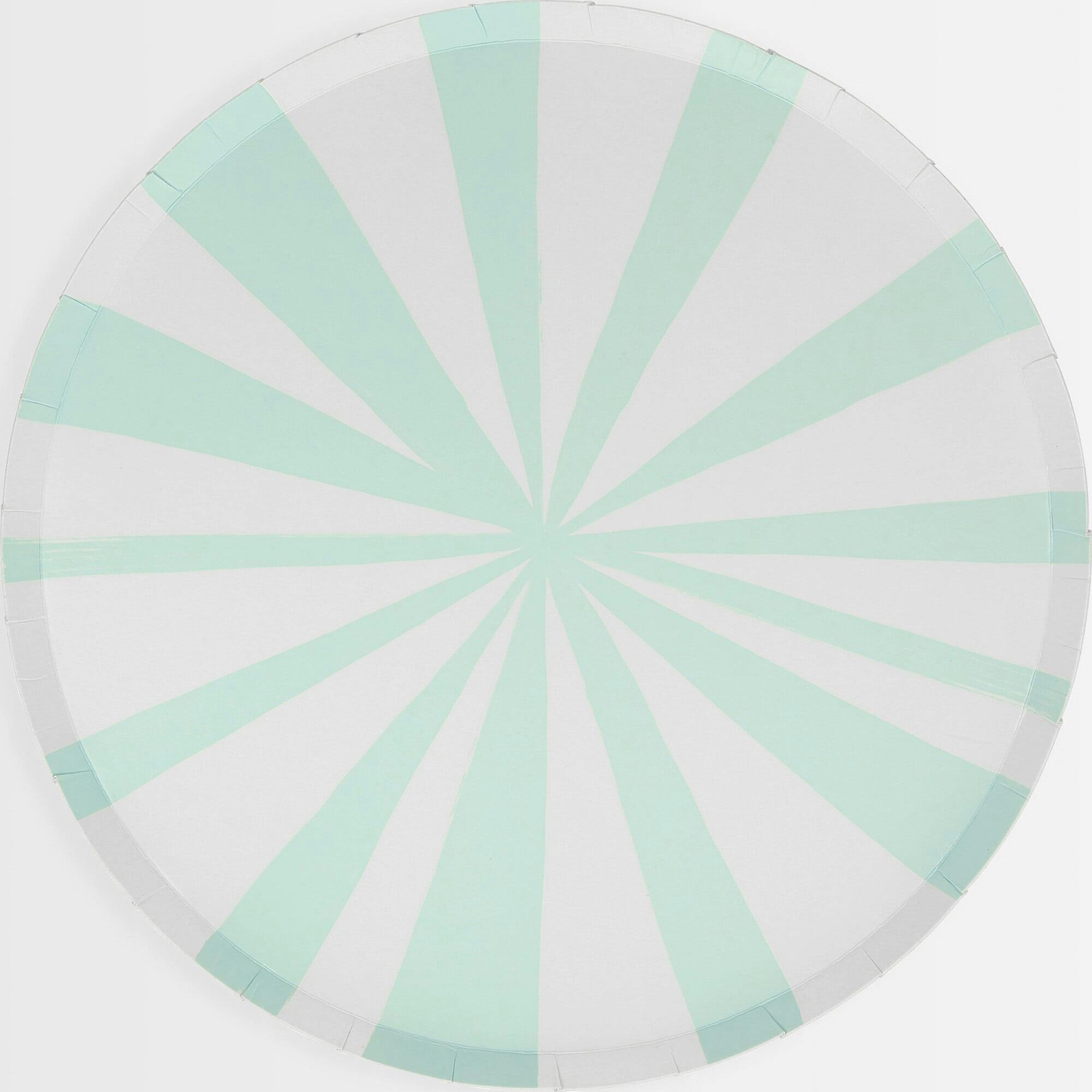 Mixed Stripe Dinner Plates