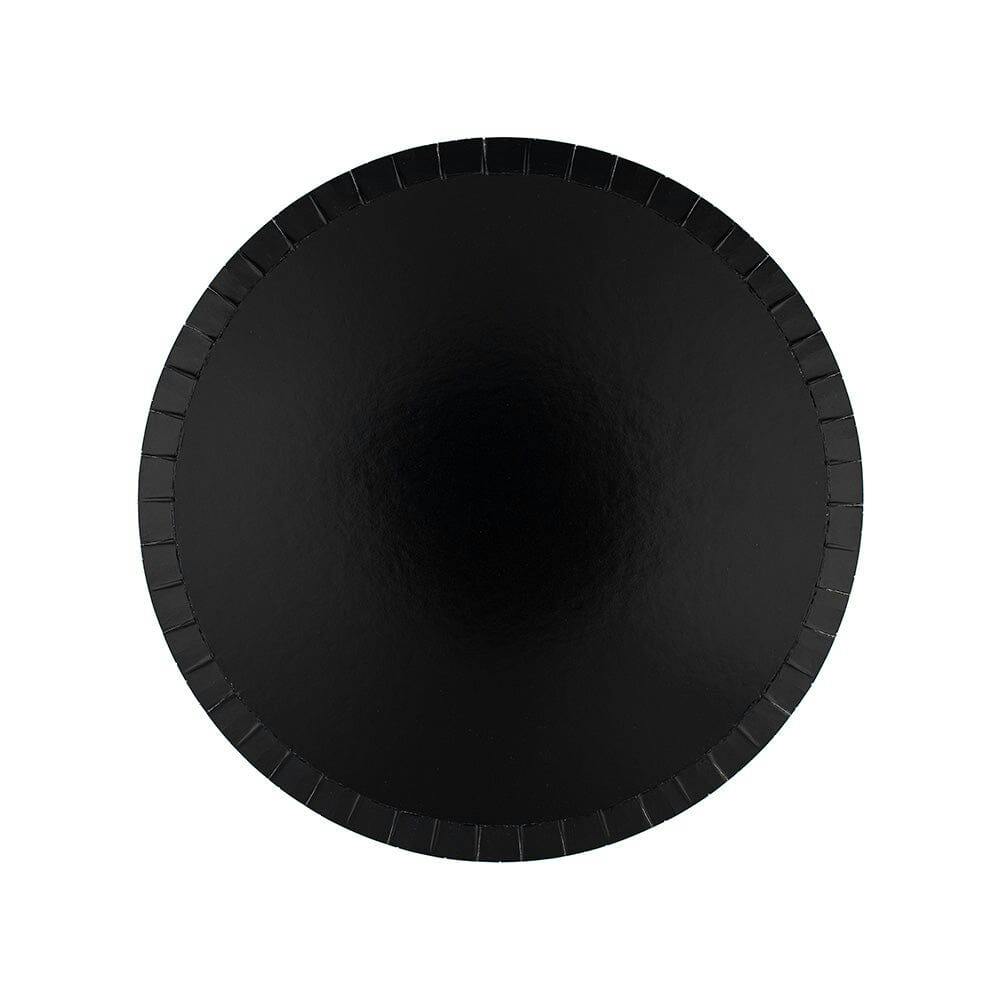Shades Onyx Dessert Plates