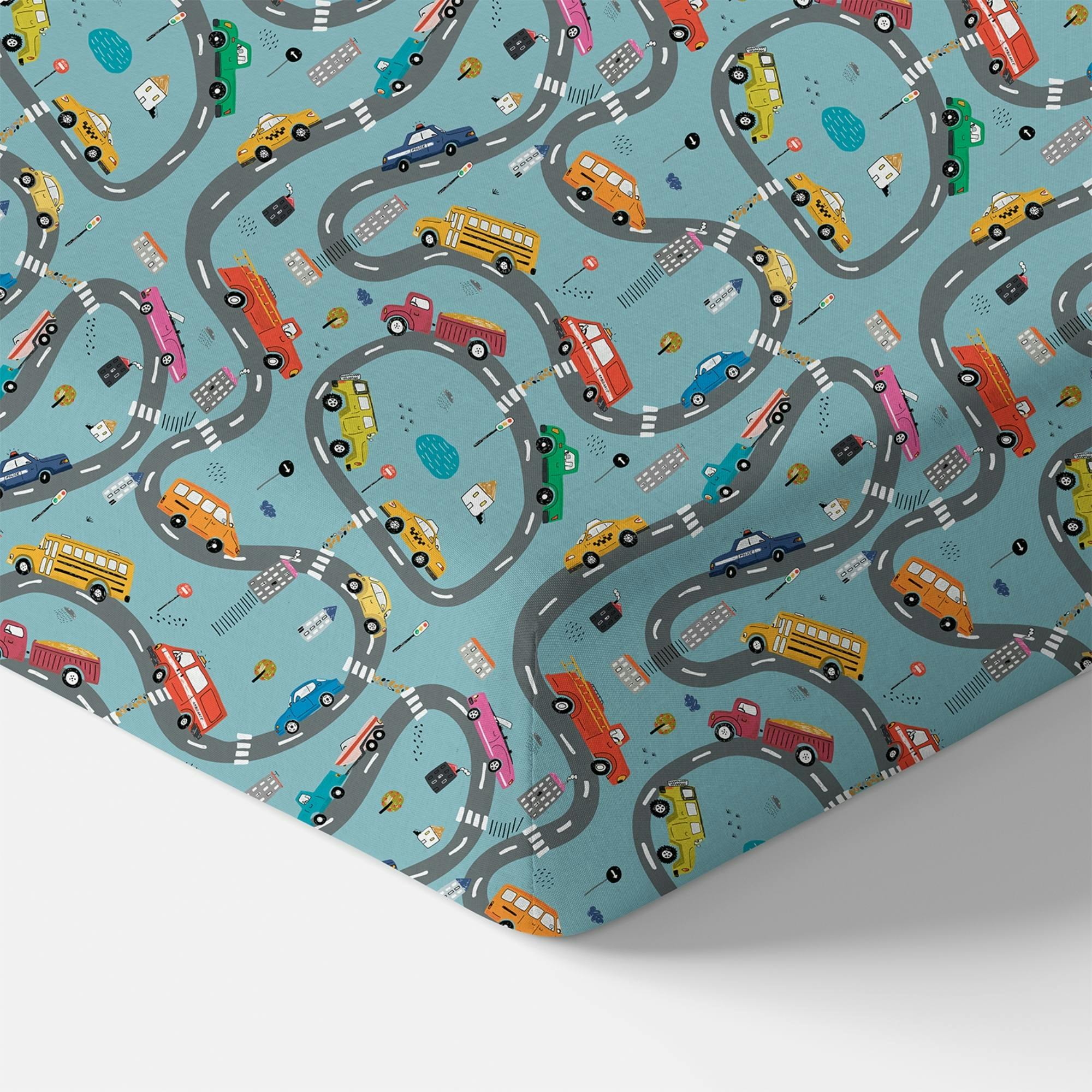 Print Organic Crib Sheet