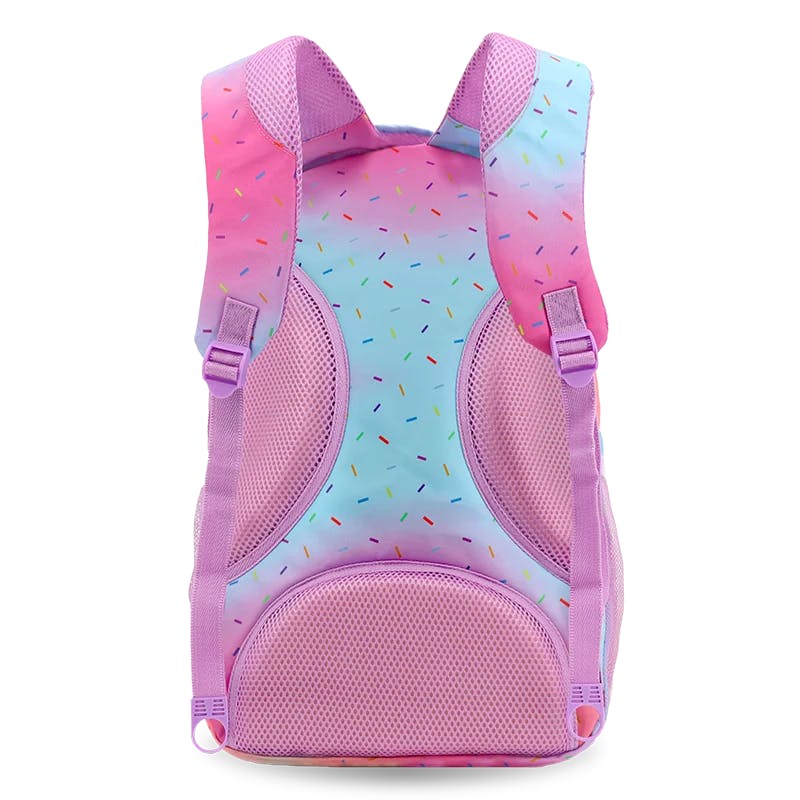 Cornelia Backpack with Lunch Bag and Pencil Case in Confetti