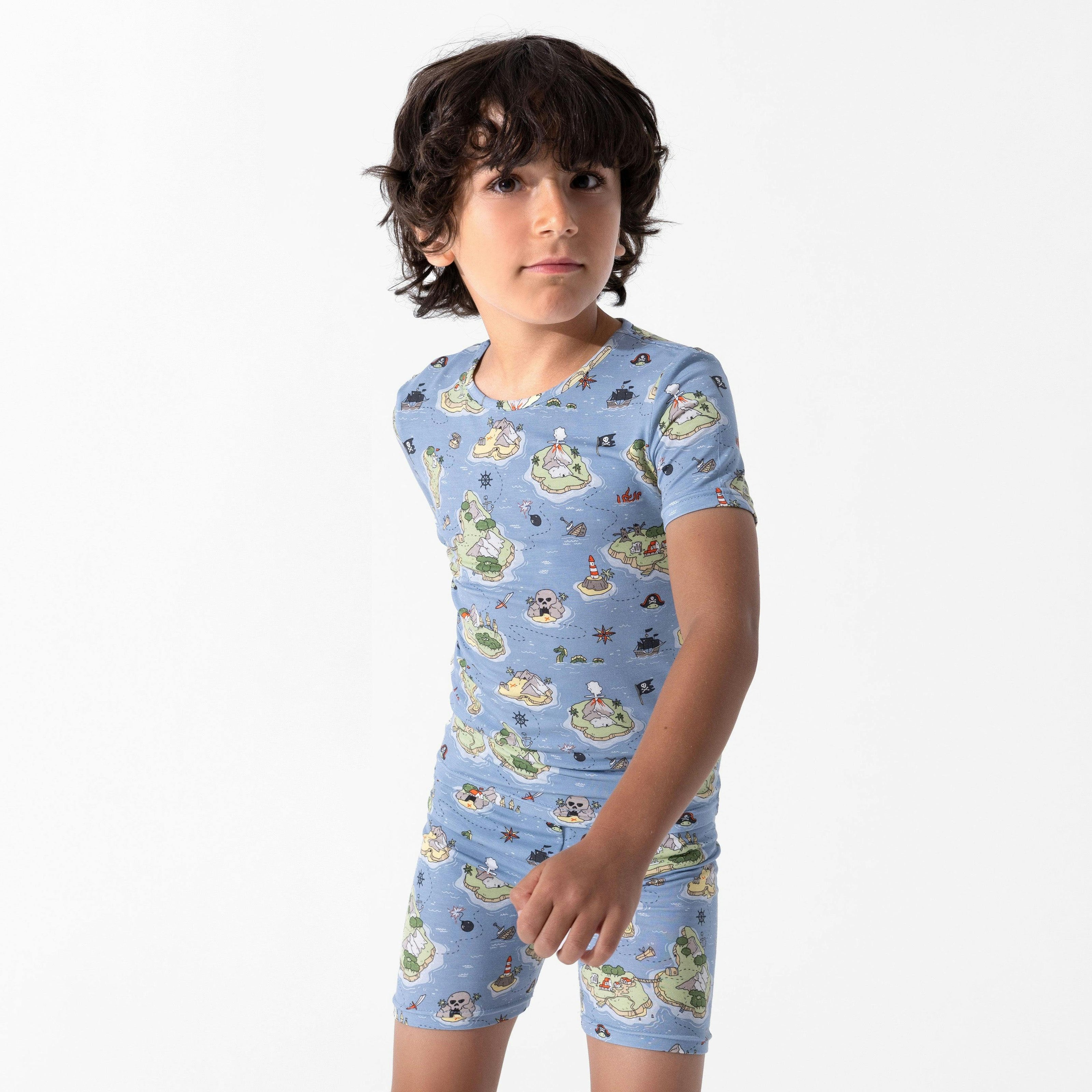 Pirate Cove Kids Pajama Short Set