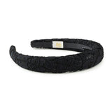 Halo Luxe Evelina Lace Headband - Black