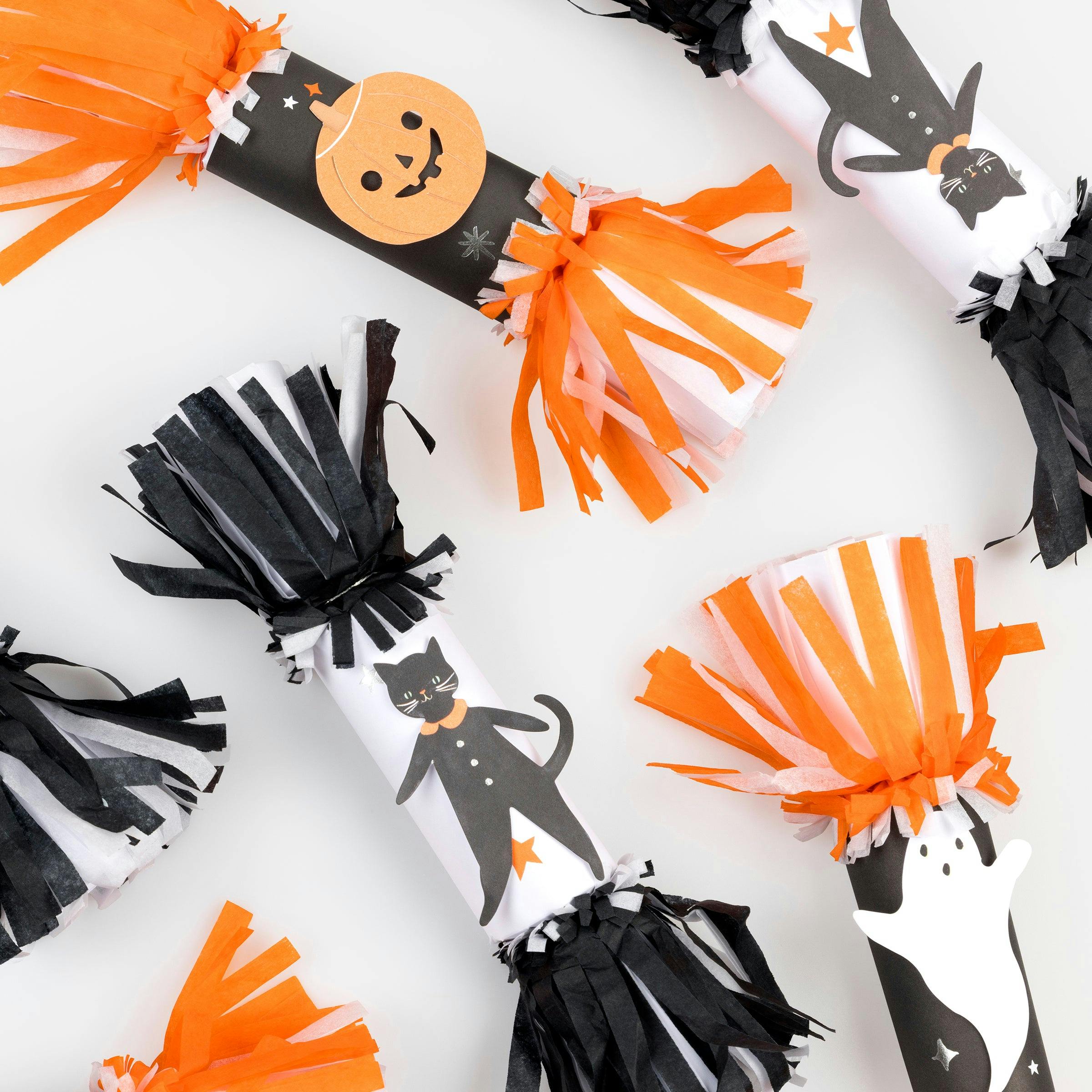 Halloween Fringe Crackers