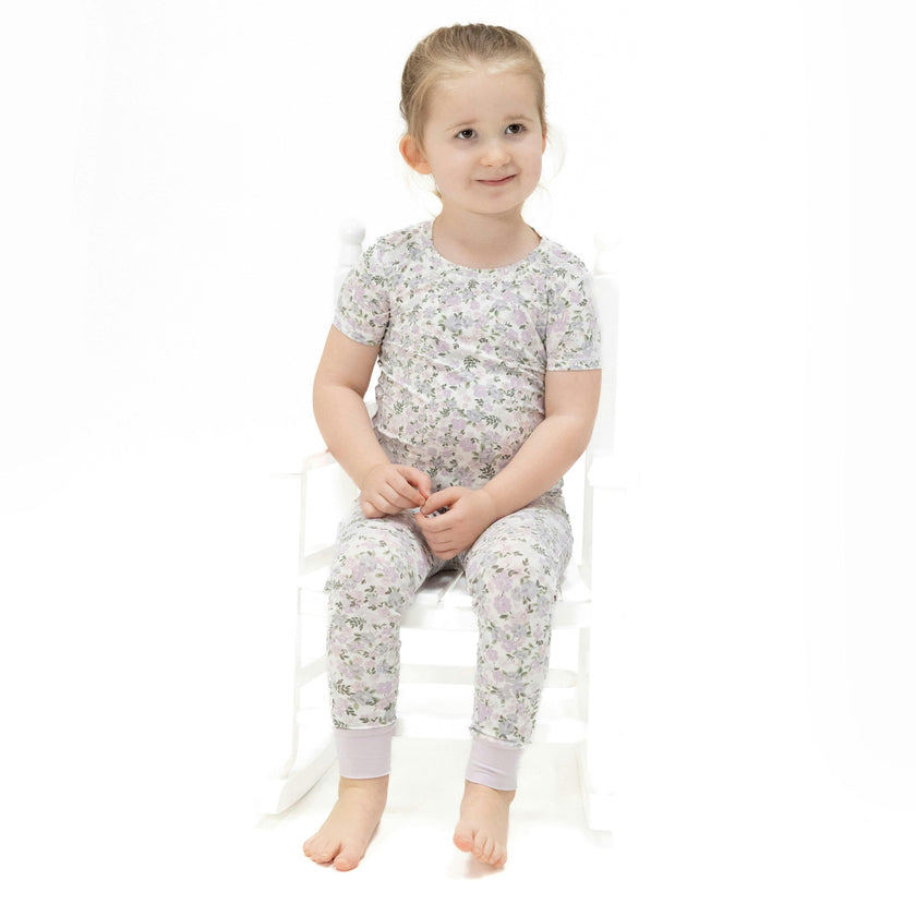 Shannon Floral - Short Sleeve Loungewear Set