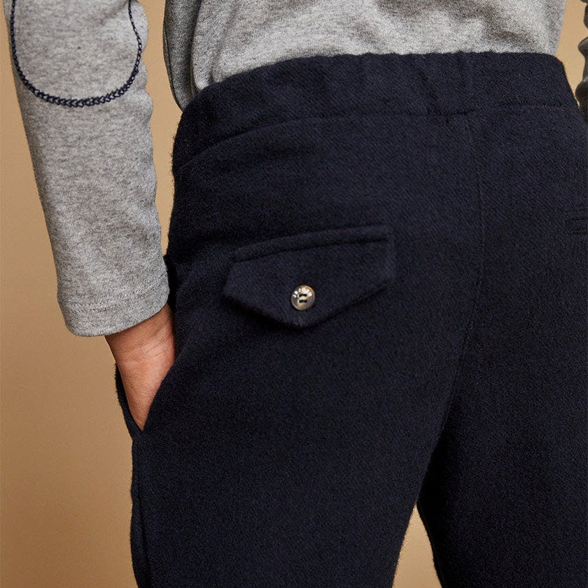 Flannel Jogger Trousers