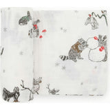 Cotton Muslin Swaddle Blanket 3 Pack - Snow Day