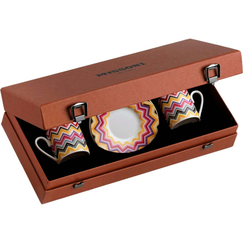 Marrakech Luxury Box Set 2 Pcs. Coffee Cup & Saucer - 6 X H 6