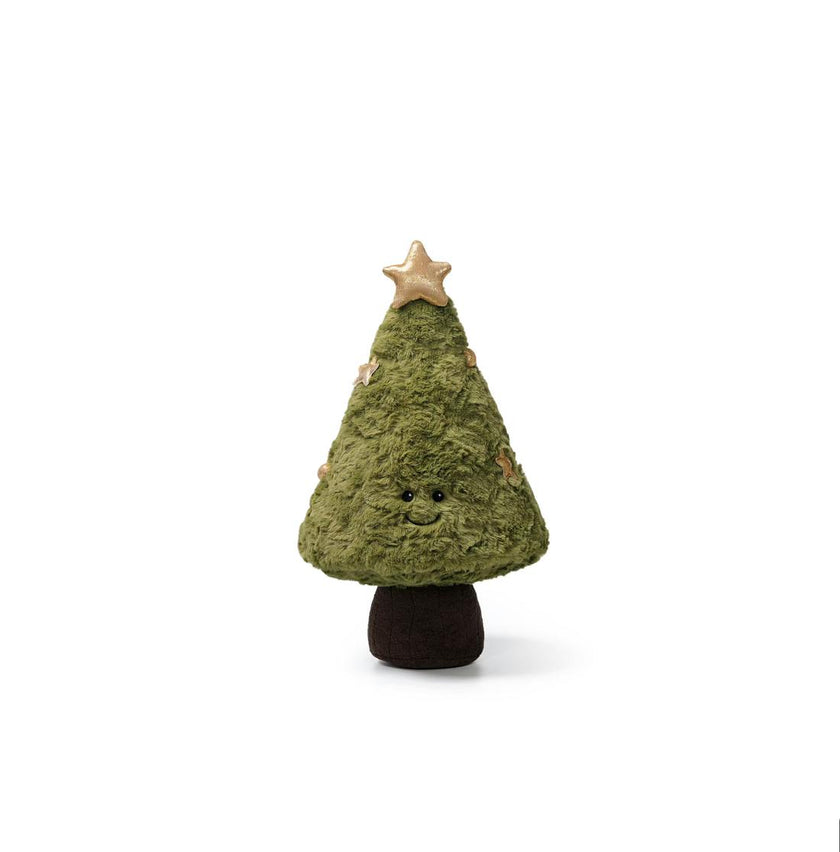 Stary Christmas Tree Weighed Plush 14"