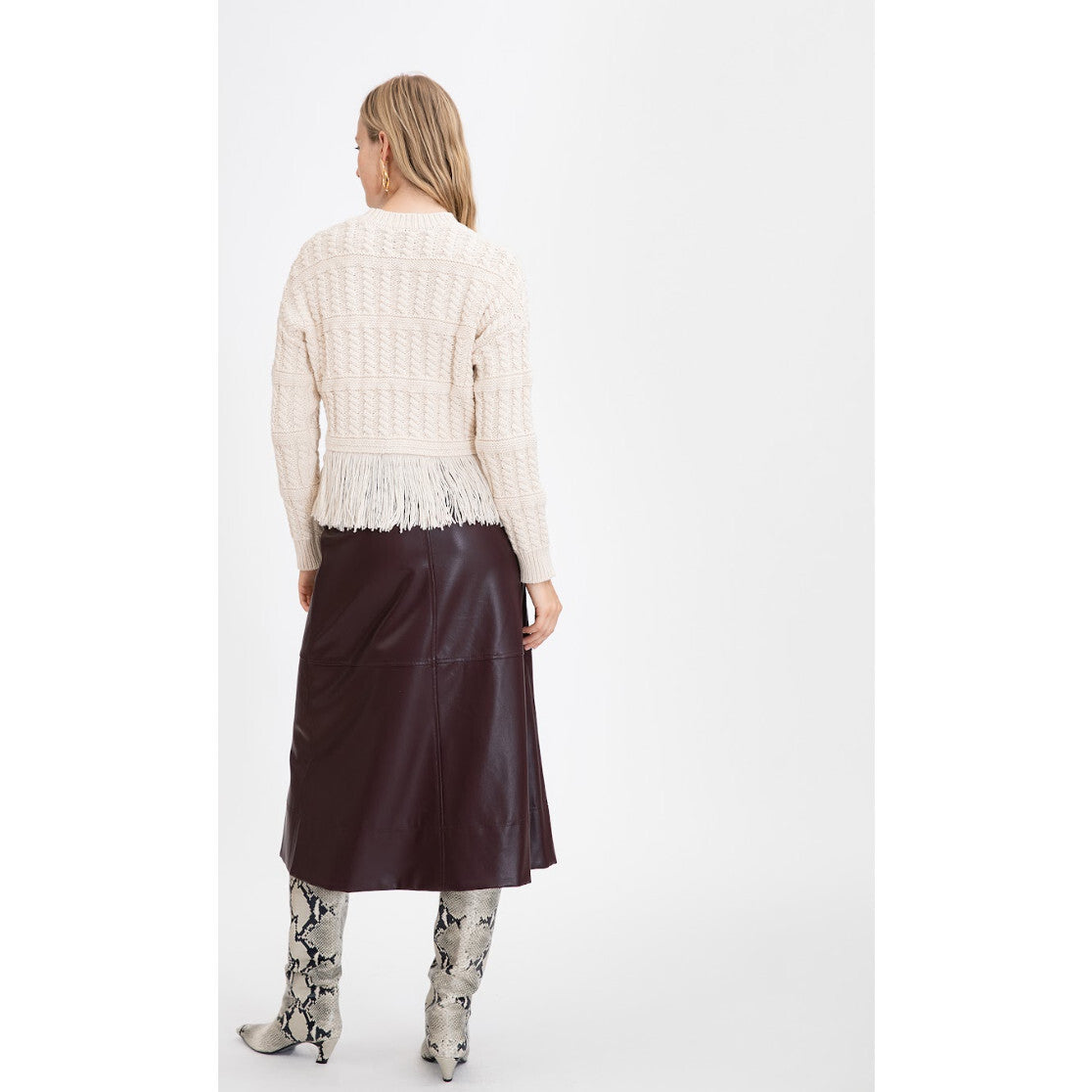 Women's Sally Sweater, Cream