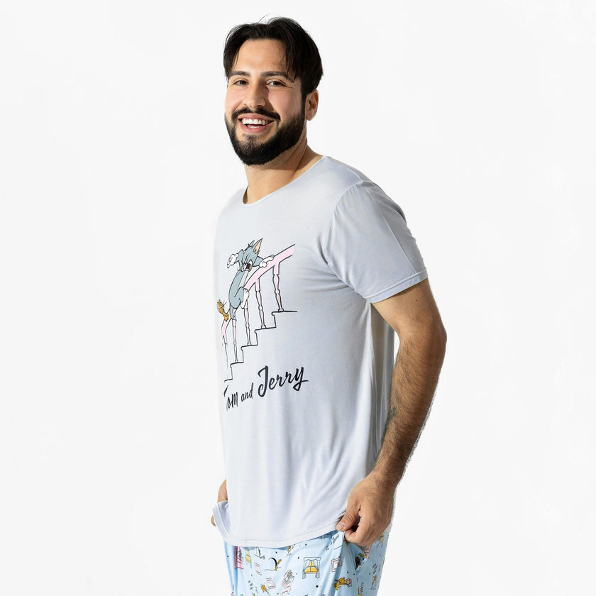 Tom & Jerry: Home Sweet Home Bamboo Men's Pajama Set