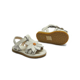 Jiles Fields Sandals | Daisy | Off White Leather