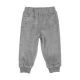 Velour Ribbed Waist & Cuff Crew Pants