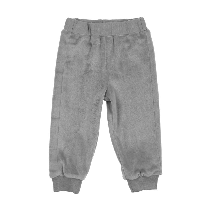 Velour Ribbed Waist & Cuff Crew Pants