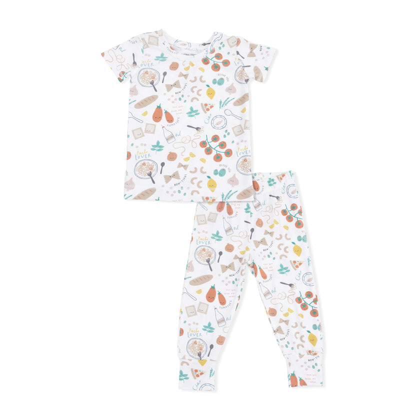 Pasta Lovers - Short Sleeve Loungewear Set