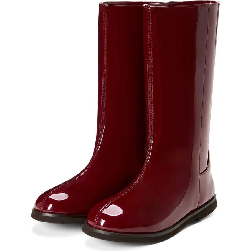 Ann PU Burgundy