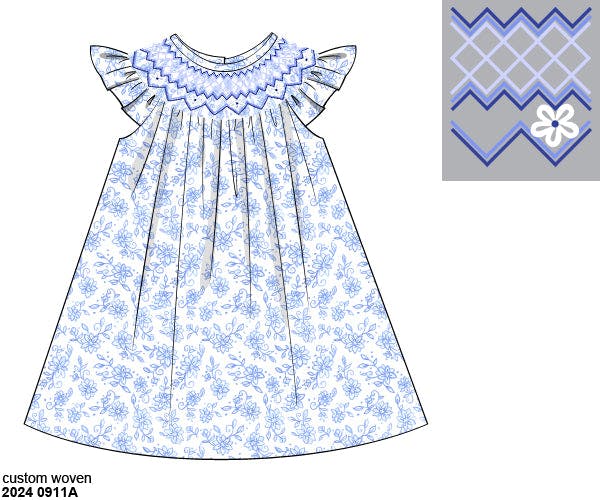 Bennie Floral - Kate Dress